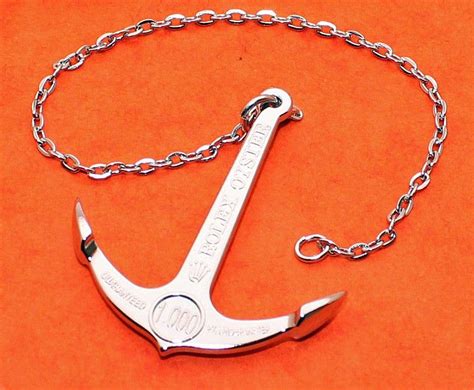 rolex oyster anchor with chain|1990's Authentic Rolex Oyster Anchor with Chain 1000 Ft. 300.